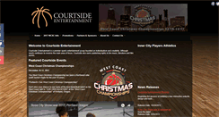 Desktop Screenshot of courtsideentertainment.com